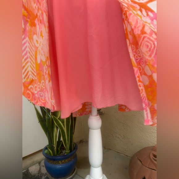 vintage 60s jan sue of california day dress cotton dress mock neck psychedelic - Picture 11 of 17